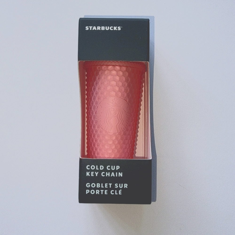 Starbucks Pink Lemonade Keychain